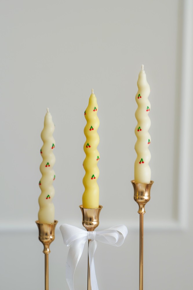 Sofia Cherry | Twisted Candle