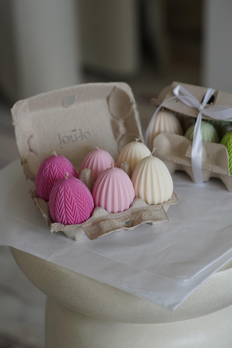 Easter set | Easter egg candles