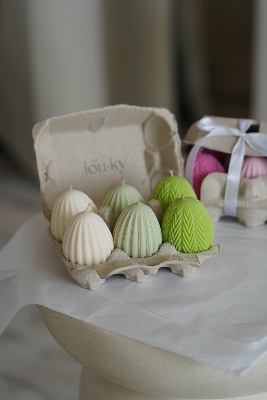 Easter set | Easter egg candles
