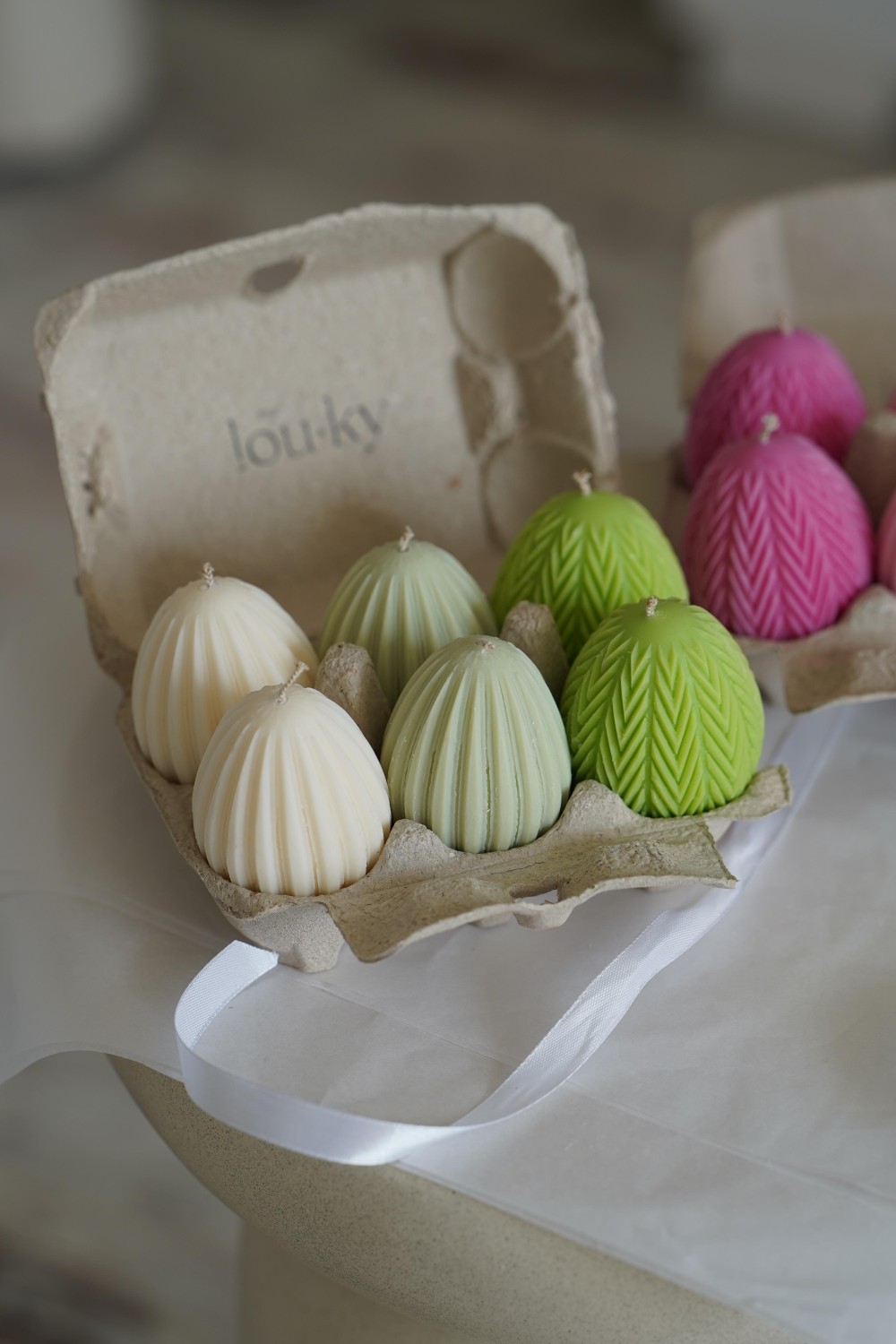 Easter set | Easter egg candles