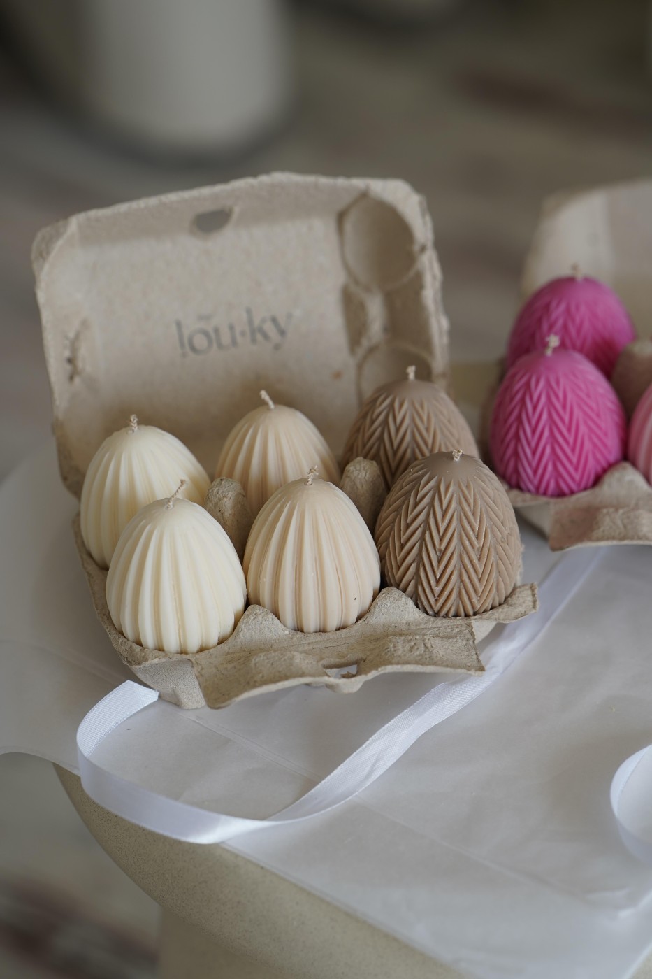 Easter set | Easter egg candles