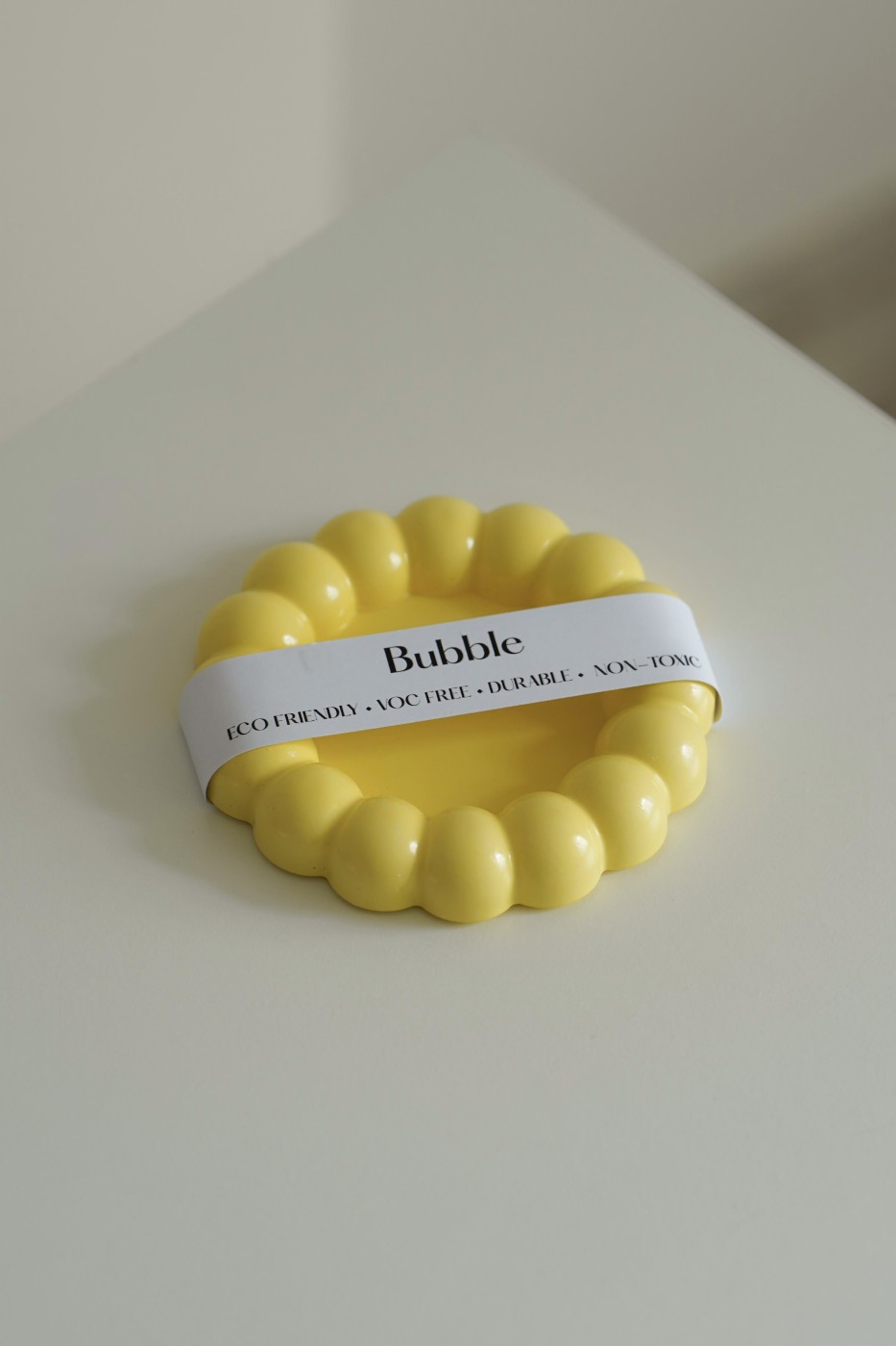Bubble plate
