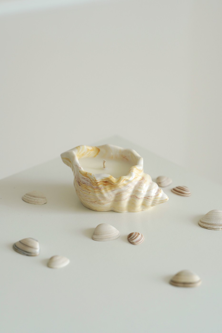 Baby shell | Scented soy candle