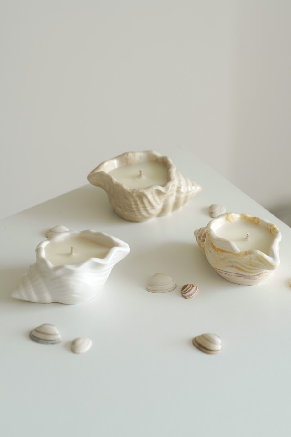 Baby shell | Scented soy candle