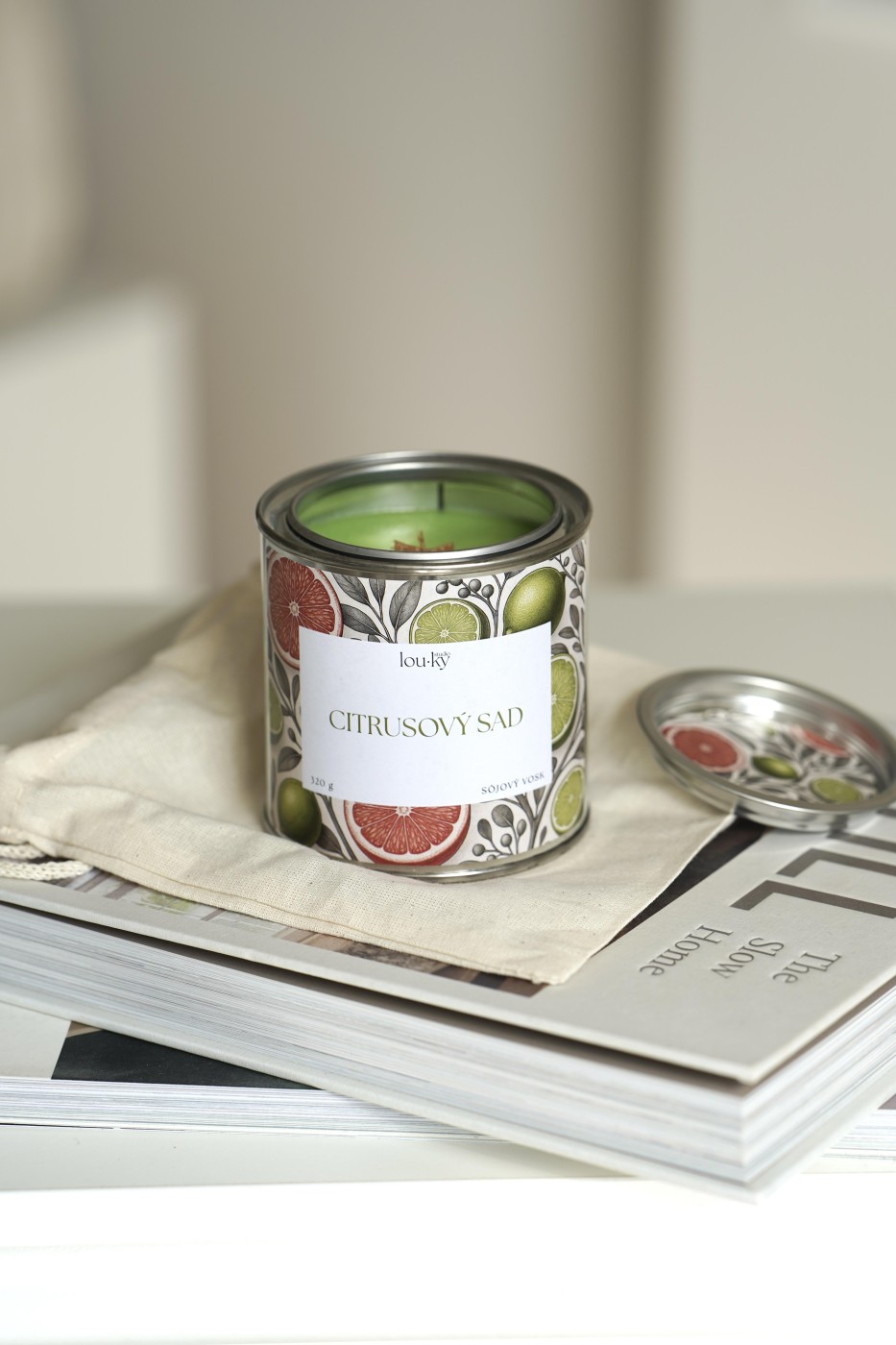 Citrus orchard | Fragrant soy candle