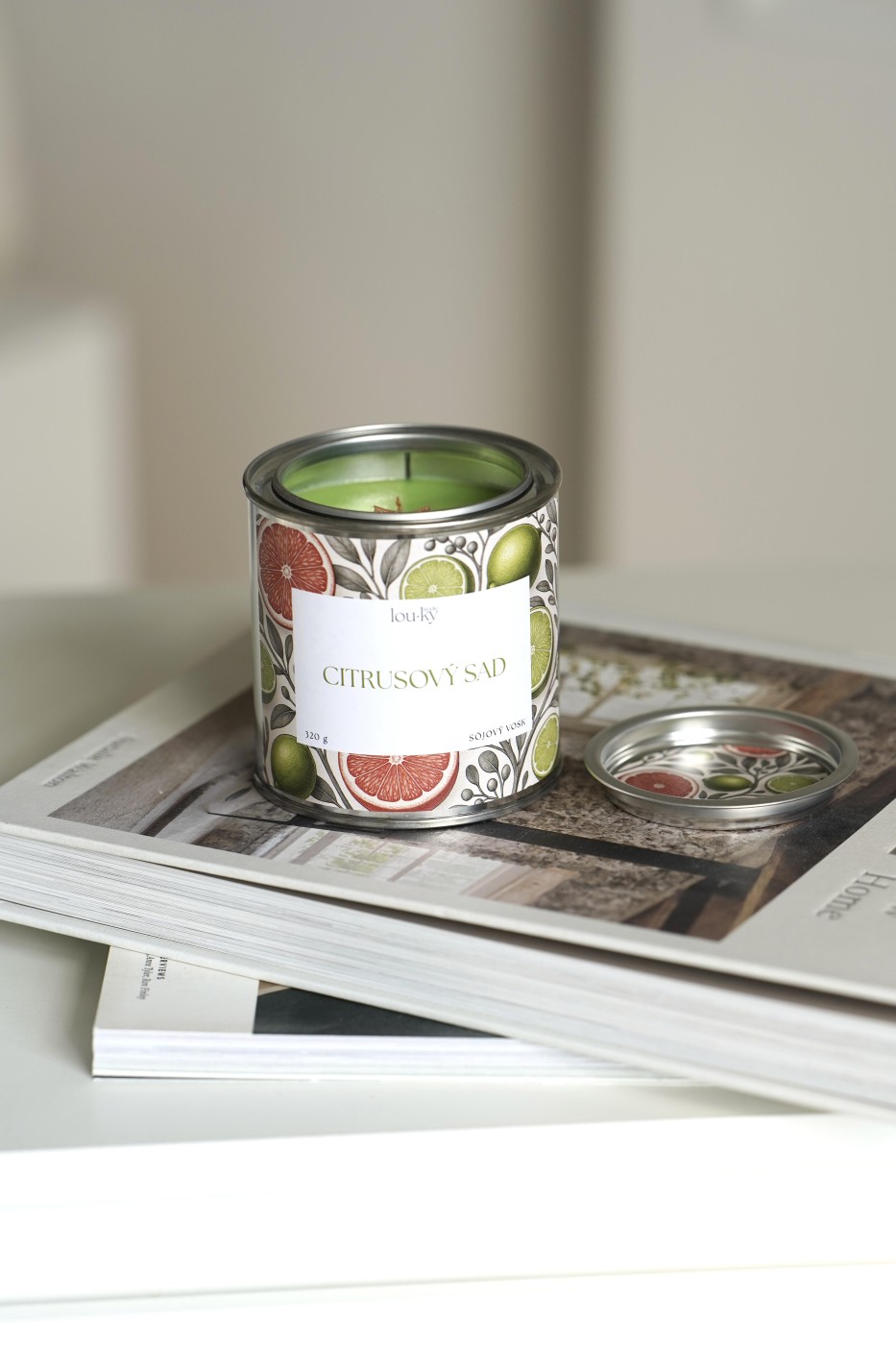 Citrus orchard | Fragrant soy candle