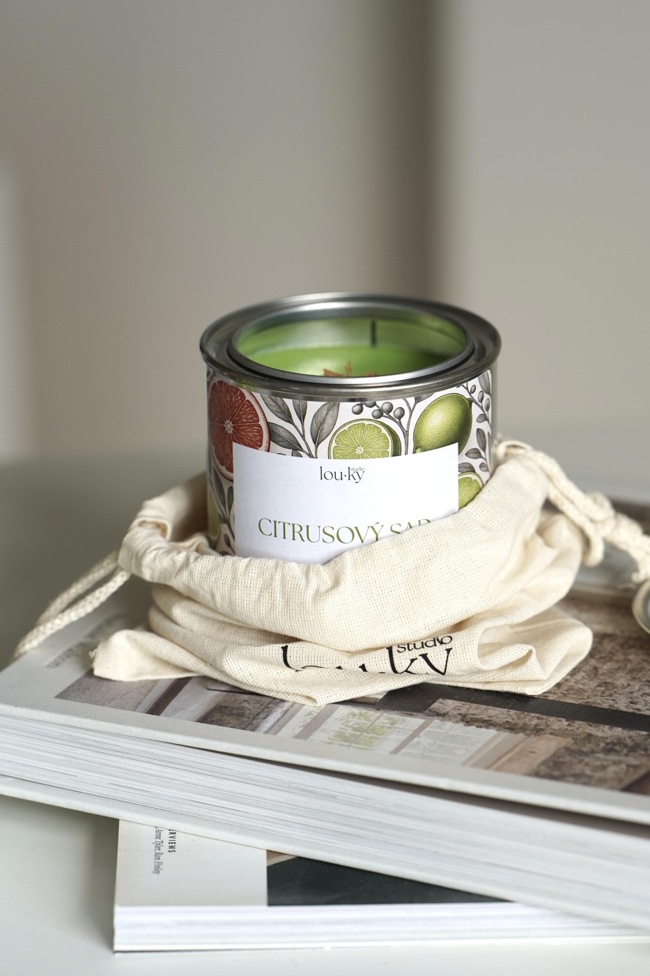 Citrus orchard | Fragrant soy candle