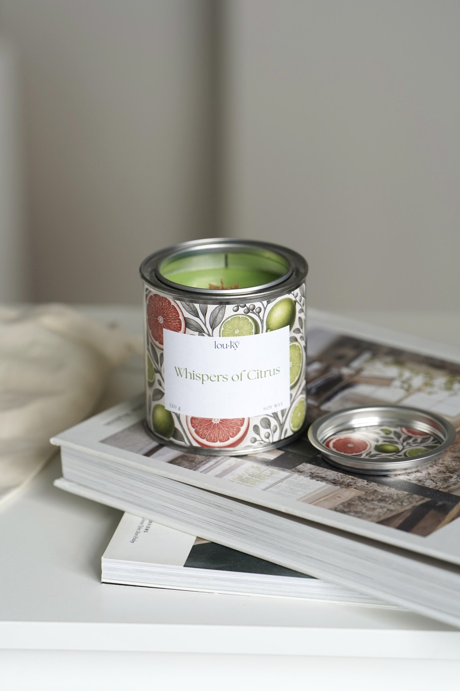 Citrus orchard | Fragrant soy candle