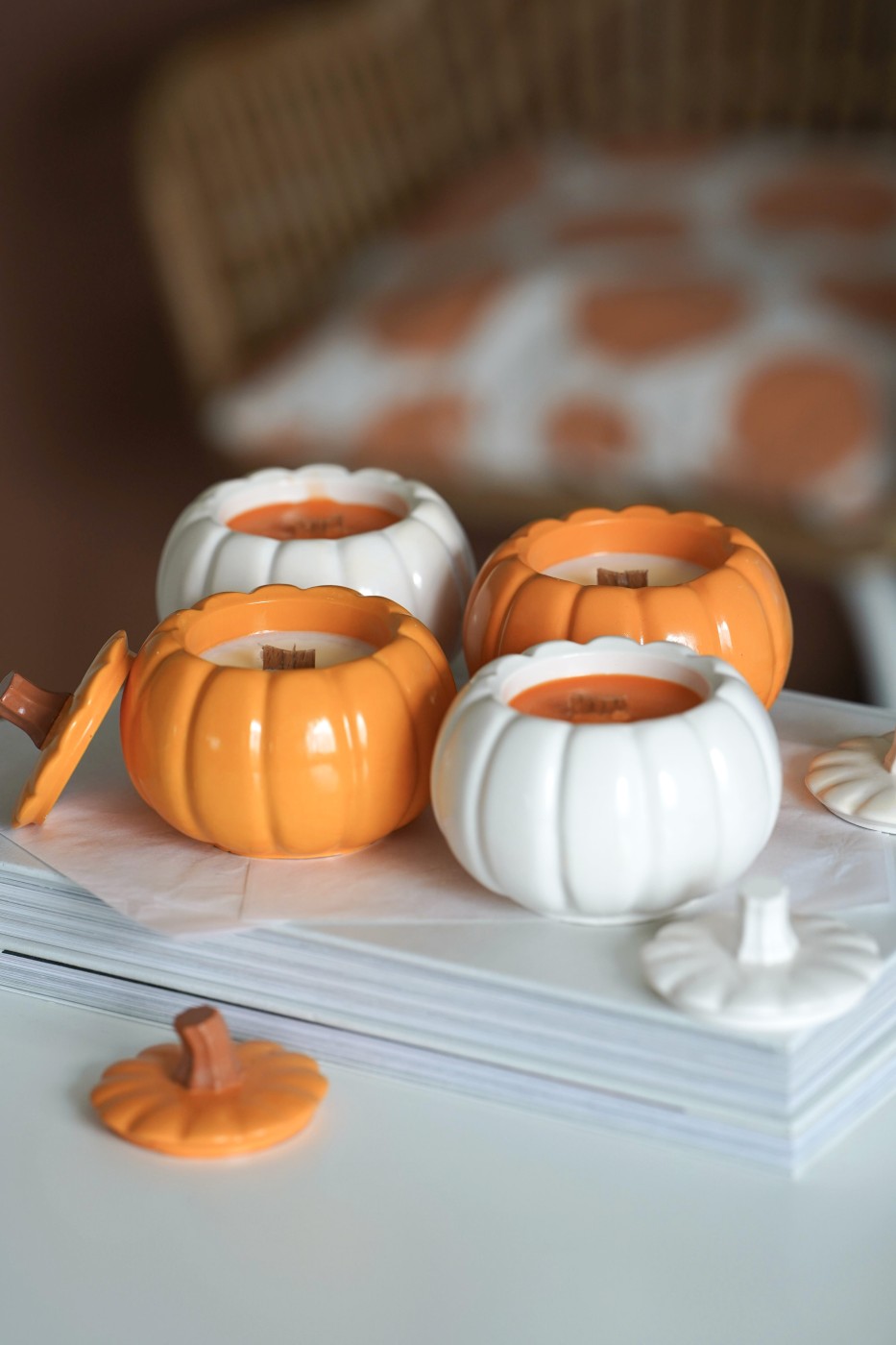 Pumpkin Glow | Scented Soy Candle – fotografie 2