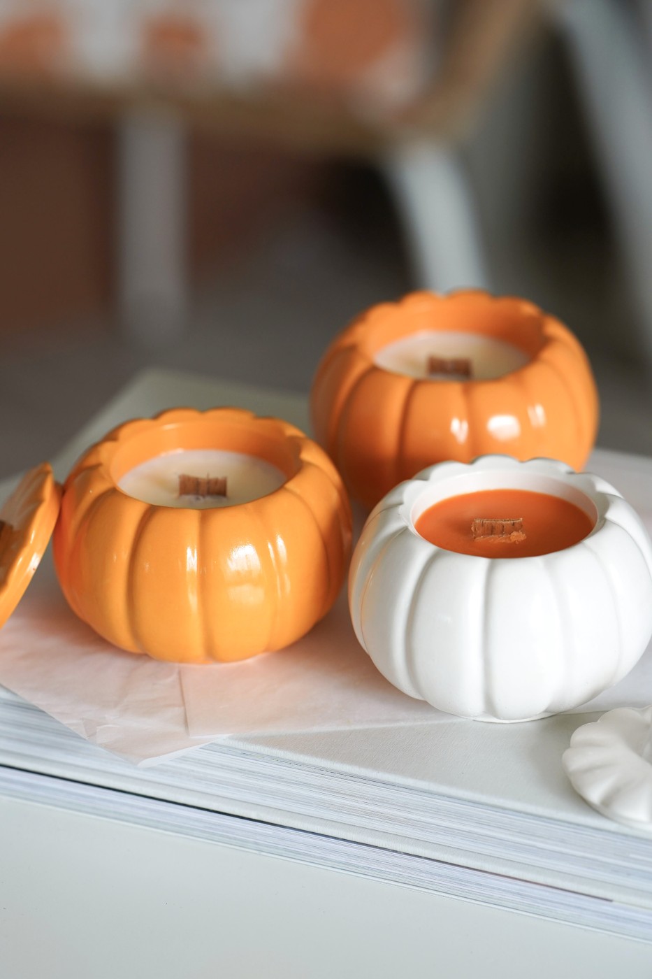 Pumpkin Glow | Scented Soy Candle – fotografie 4