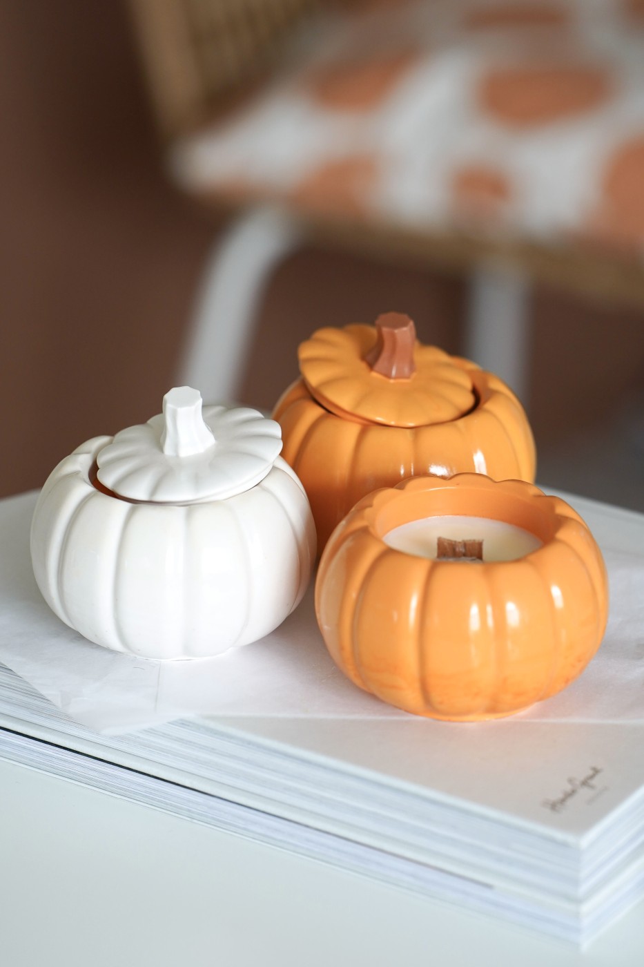 Pumpkin Glow | Scented Soy Candle – fotografie 3