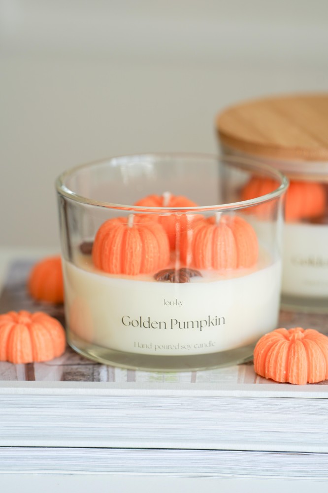 Golden Pumpkin | Autumn Fragrant Soy Candle