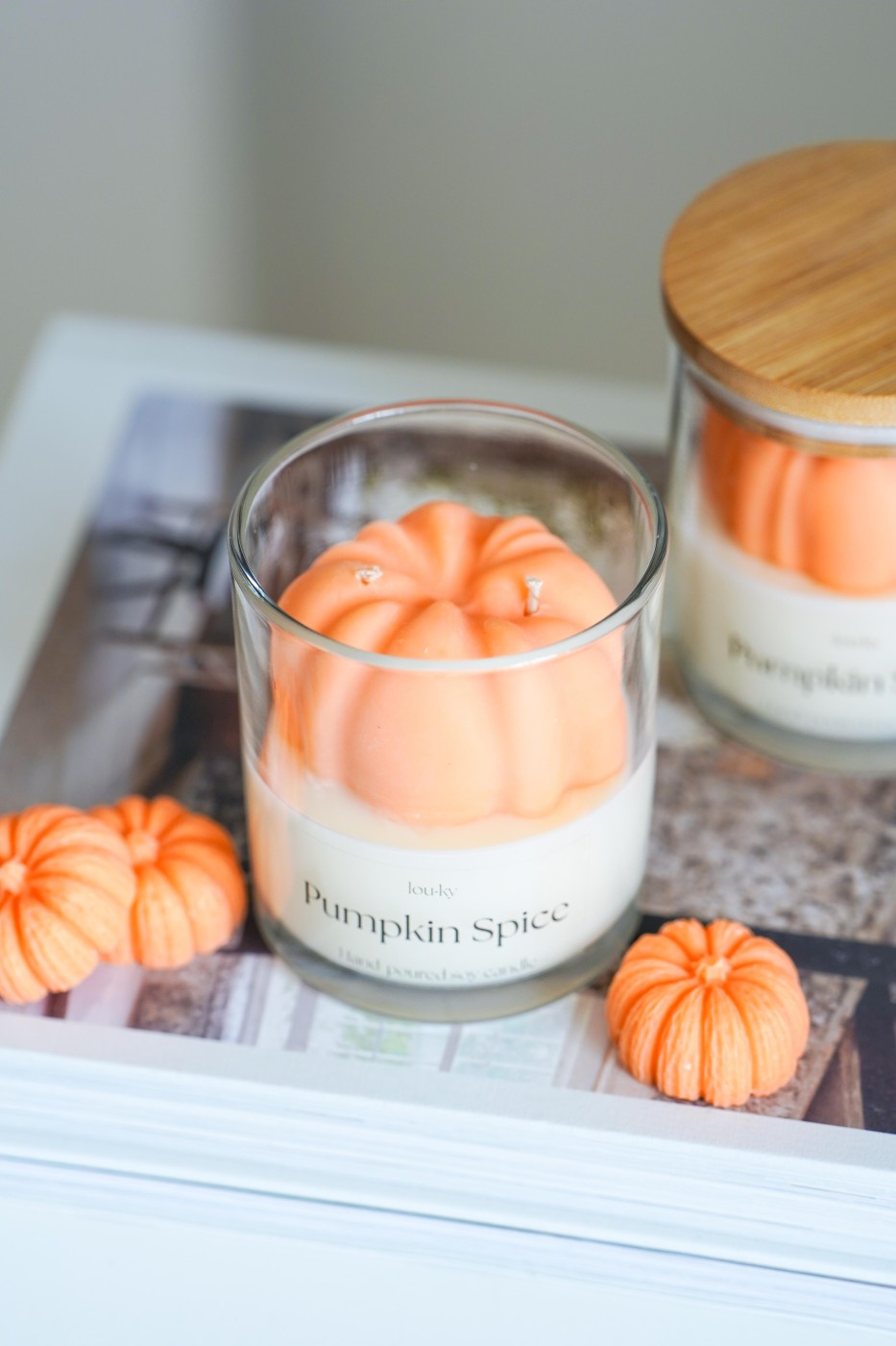 Pumpkin Spice | Scented Soy Candle – fotografie 2