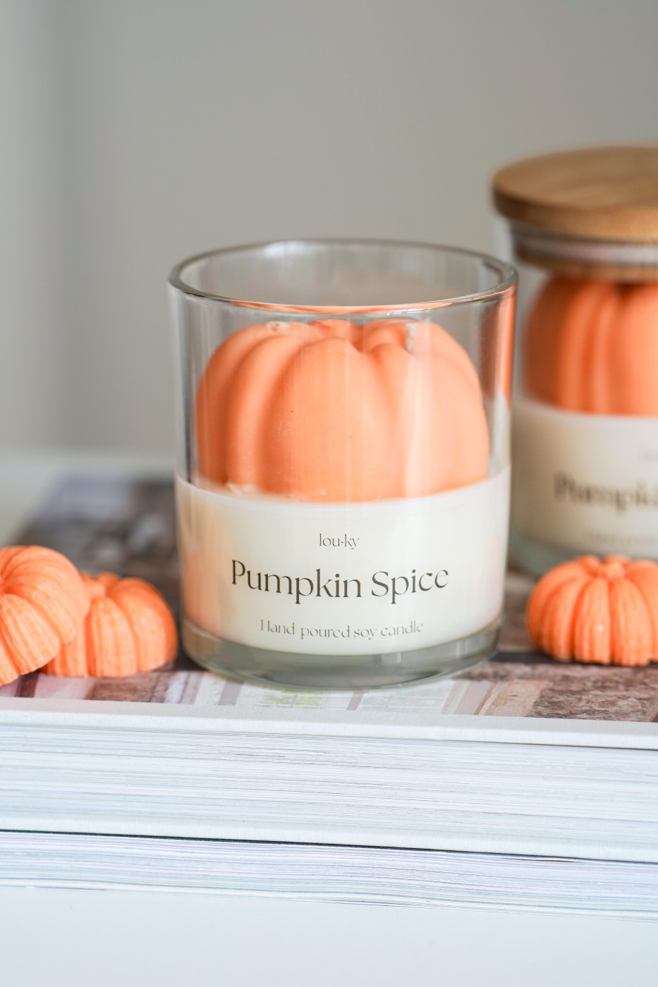 Pumpkin Spice | Scented Soy Candle – fotografie 4