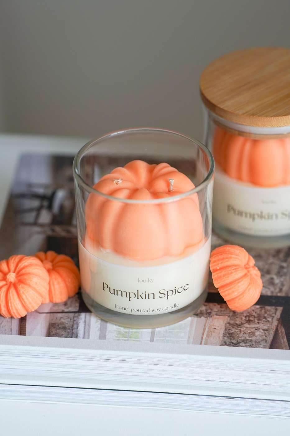Pumpkin Spice | Scented Soy Candle – fotografie 3