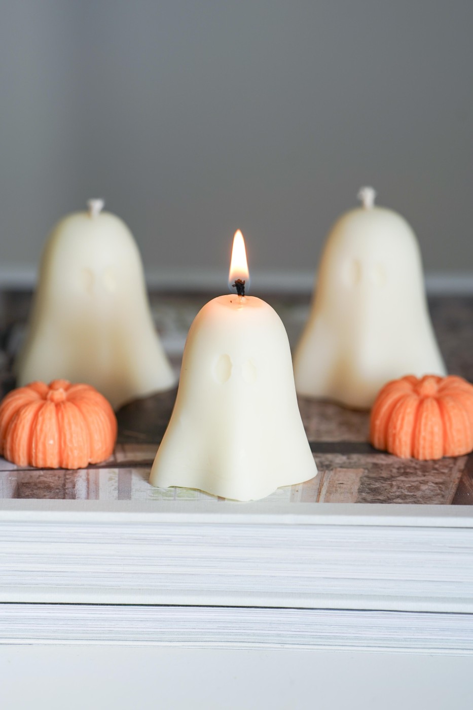 Ghost Boo | Soy Decorative Candle – fotografie 3