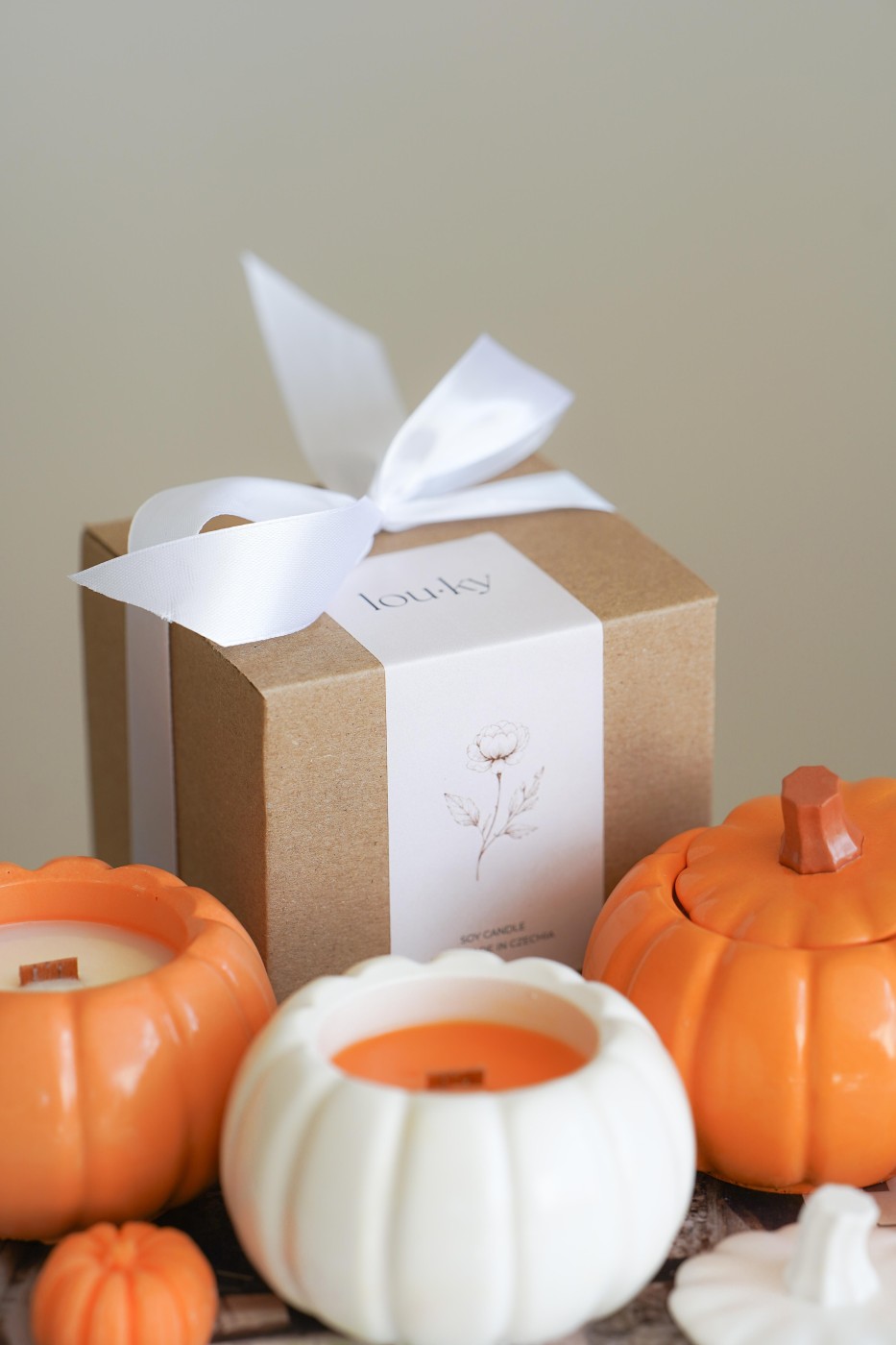 Pumpkin Glow | Scented Soy Candle – fotografie 6