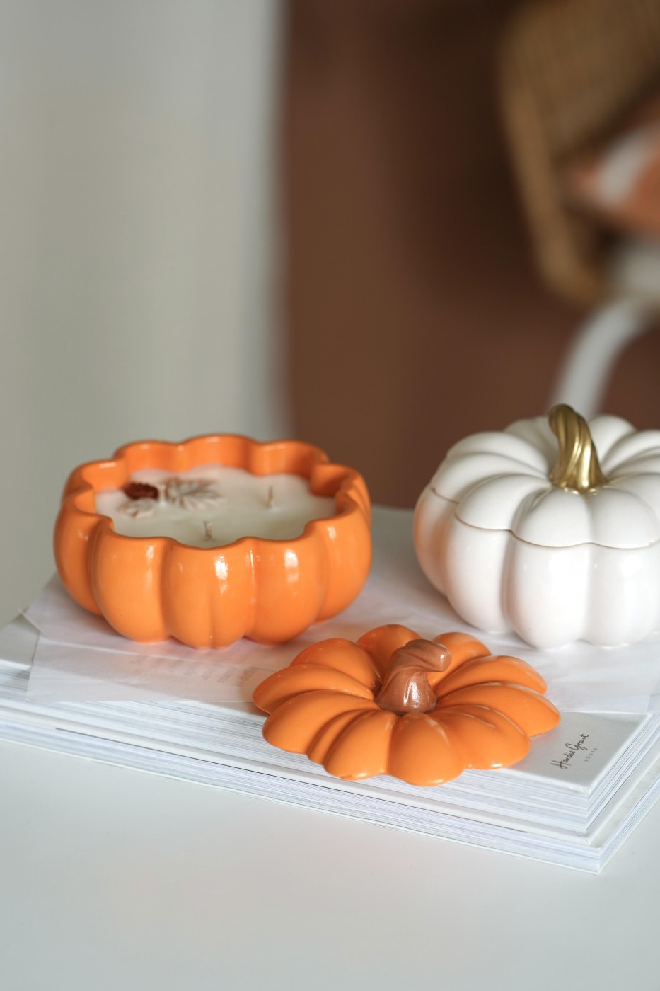 Spiced Pumpkin | Fragrant Soy Candle – fotografie 6