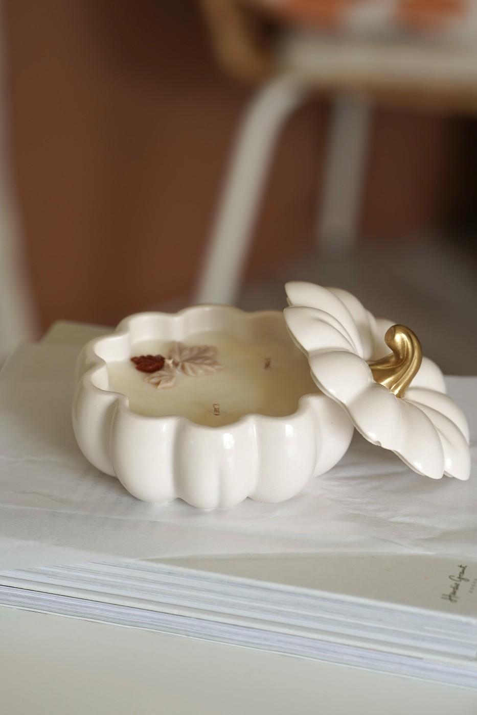 Spiced Pumpkin | Fragrant Soy Candle – fotografie 7