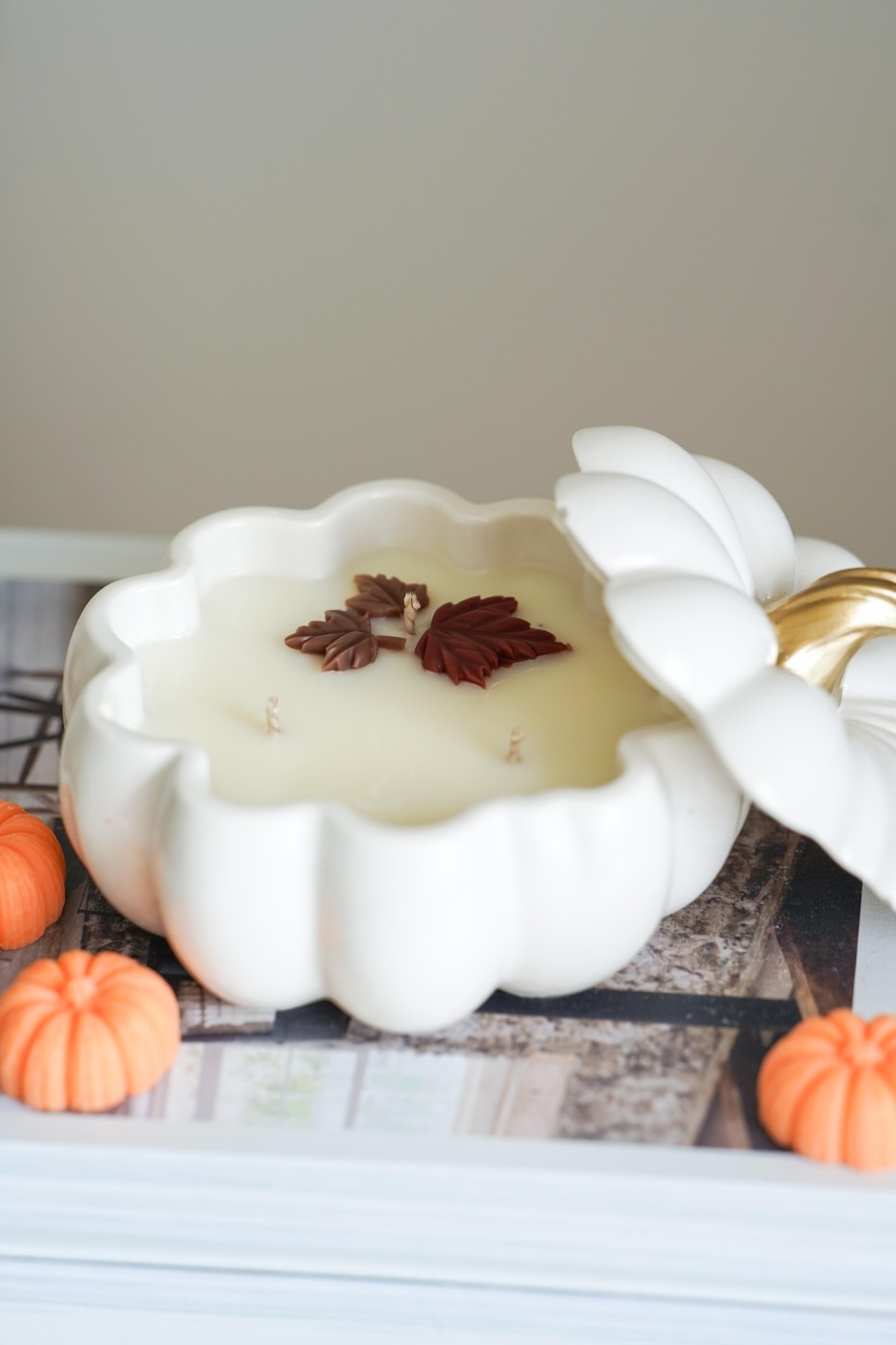 Spiced Pumpkin | Fragrant Soy Candle – fotografie 5