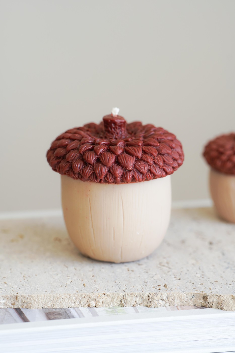 Acorns | Decorative Soy Candle – fotografie 4