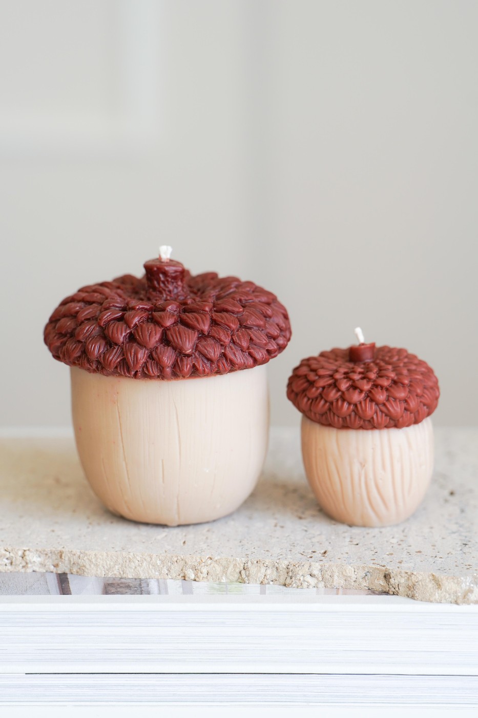 Acorns | Decorative Soy Candle – fotografie 3