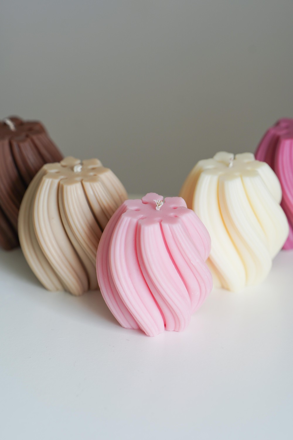 Twisted soy candle Aella