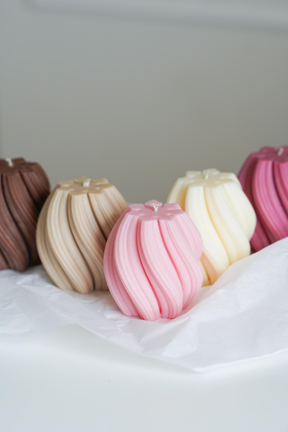 Twisted soy candle Aella