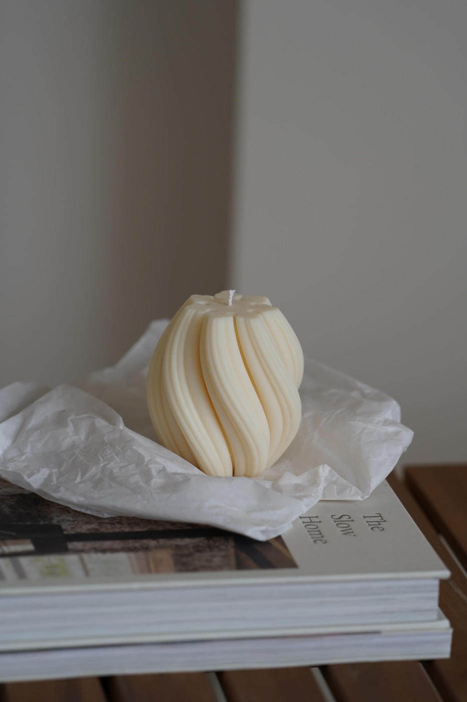 Twisted soy candle Aella