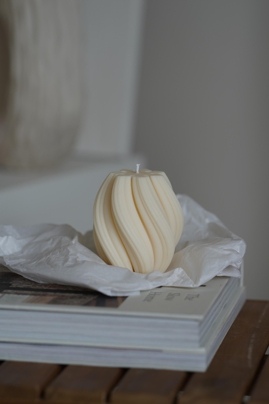 Twisted soy candle Aella