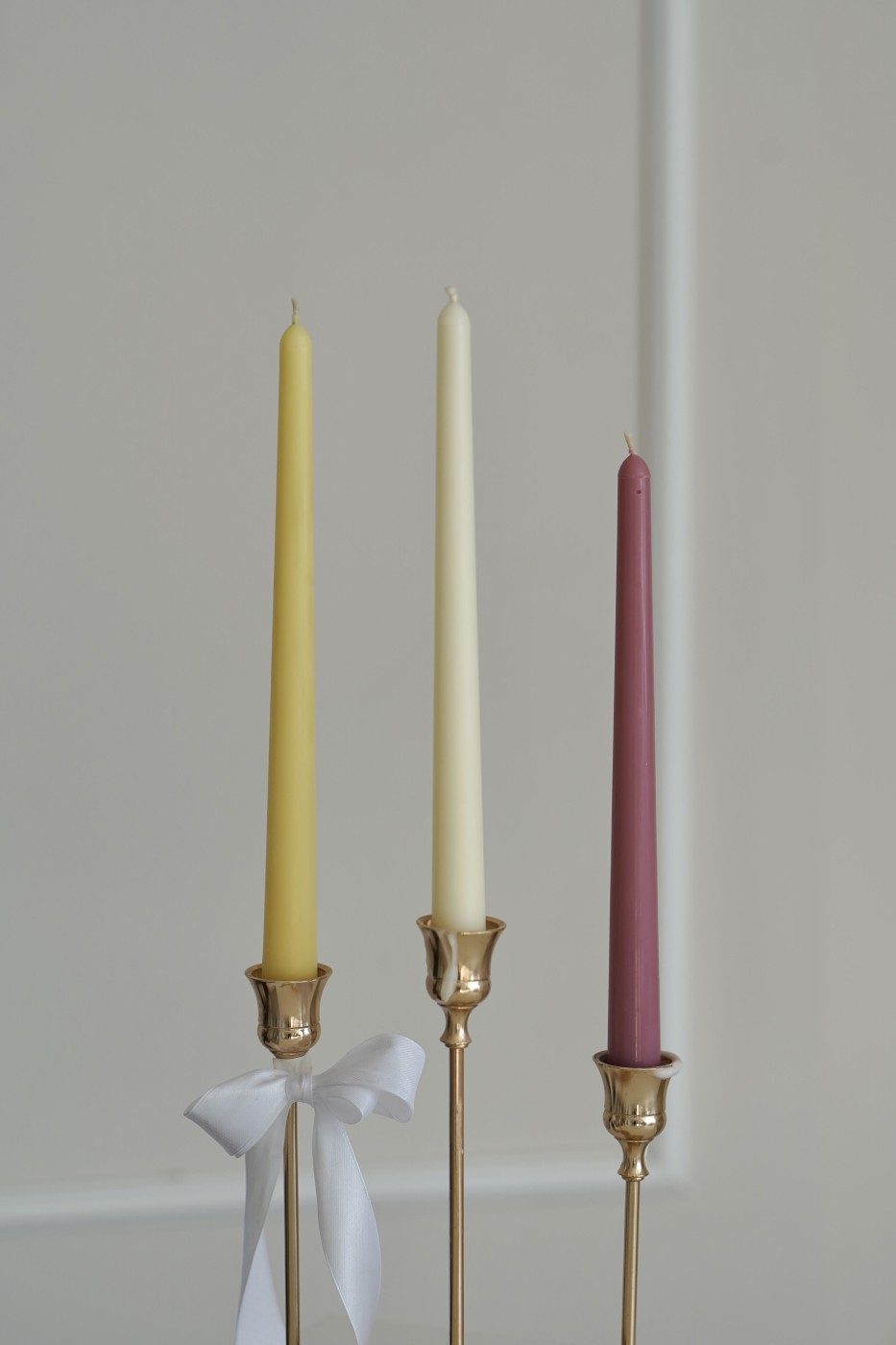 Conical soy candle Eleni