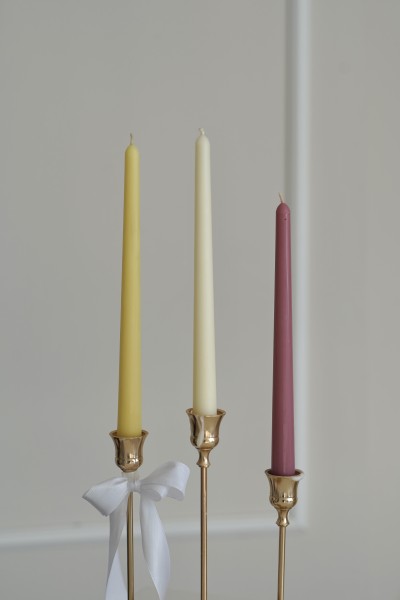 Conical soy candle Eleni