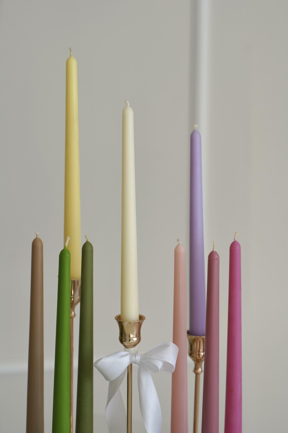 Conical soy candle Eleni