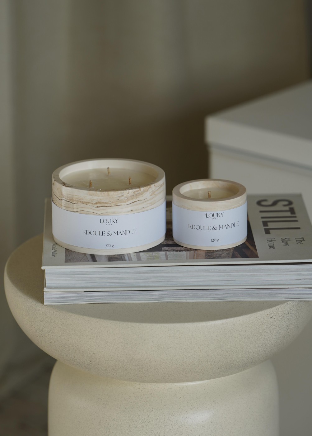 Quince & almond | Fragrant soy candle