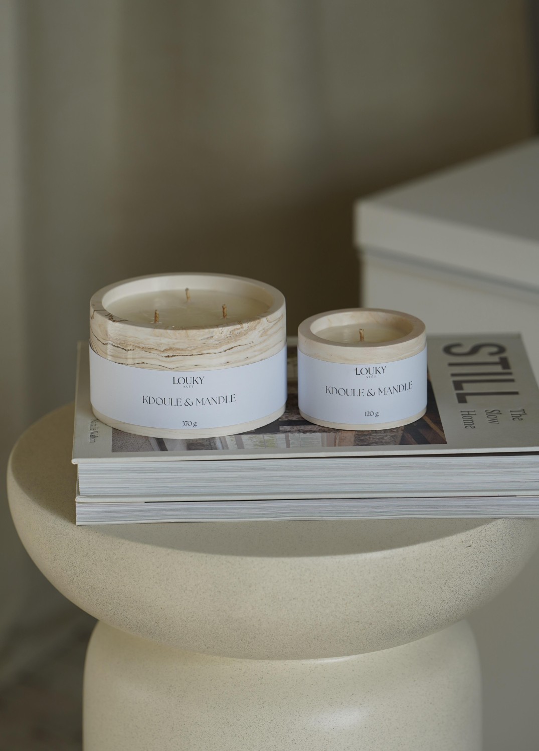 Quince & almond | Fragrant soy candle