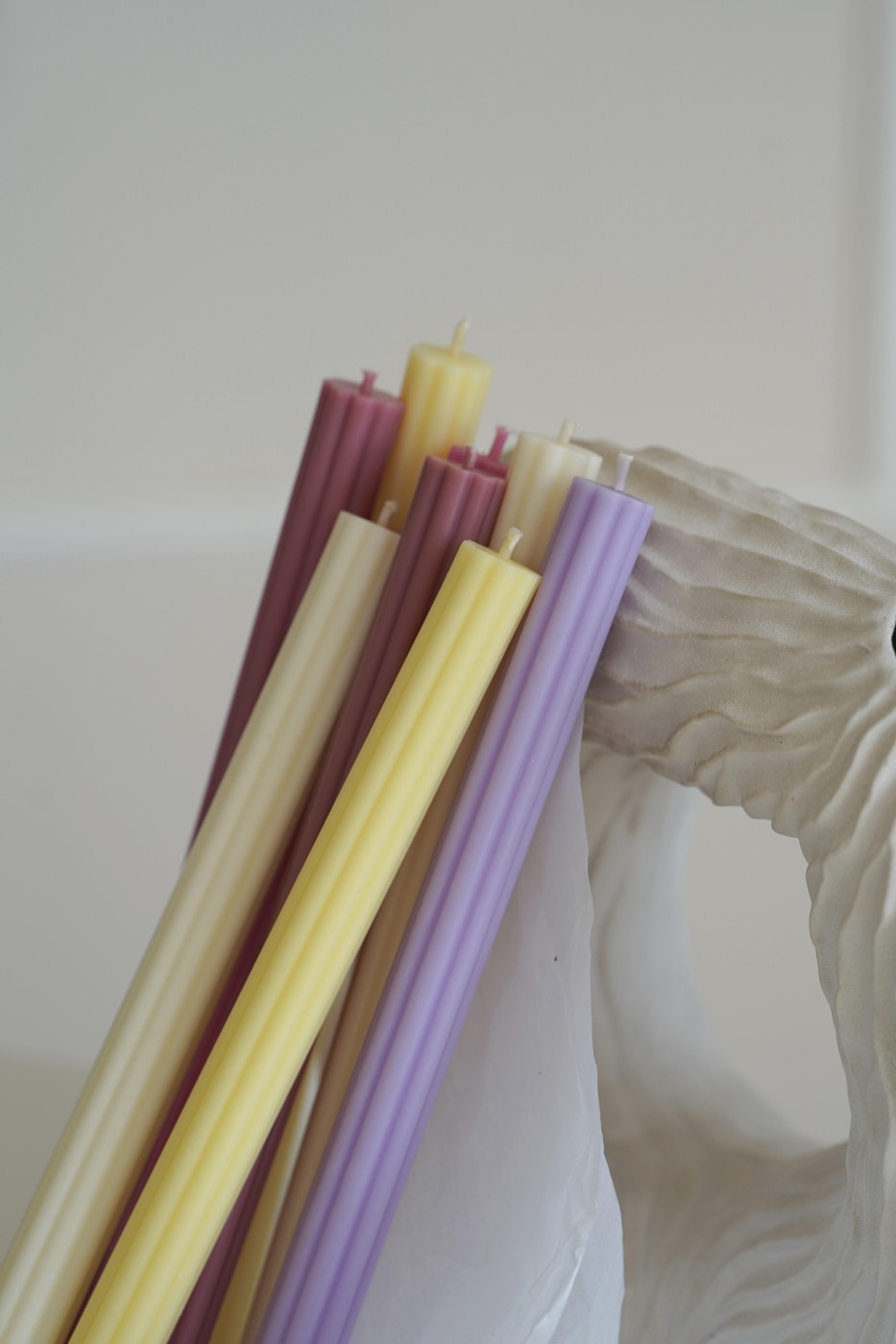 High Soy Candle Flower