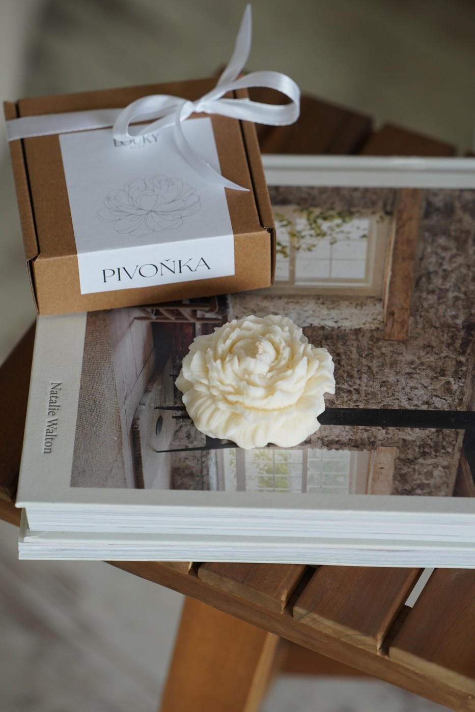 Peony | Decorative Soy Candle