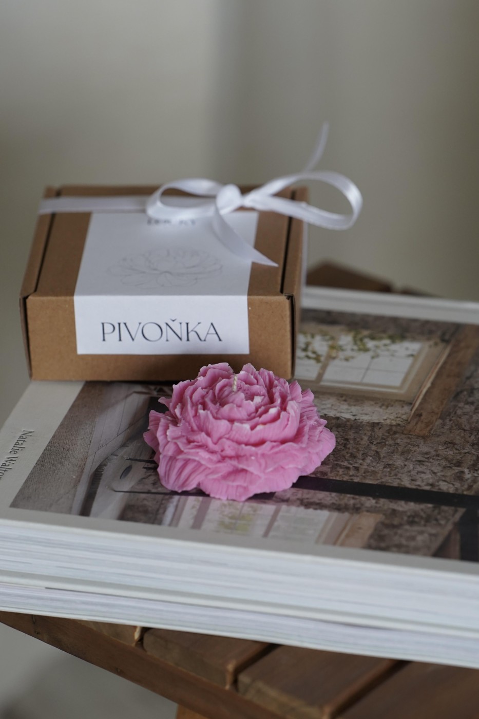 Peony | Decorative Soy Candle