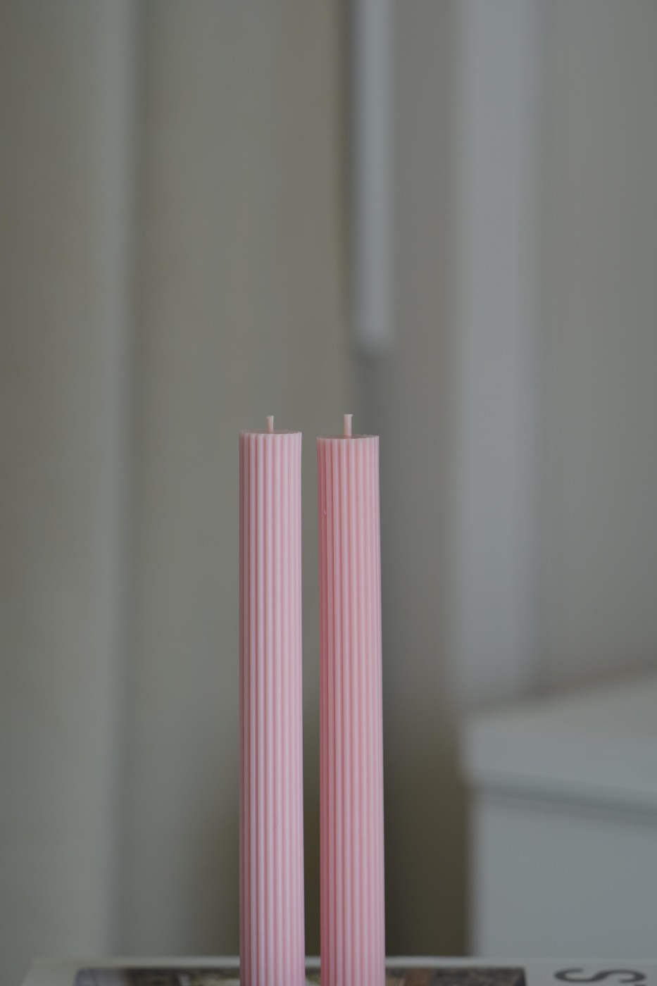 Ribbed soy candle Thea
