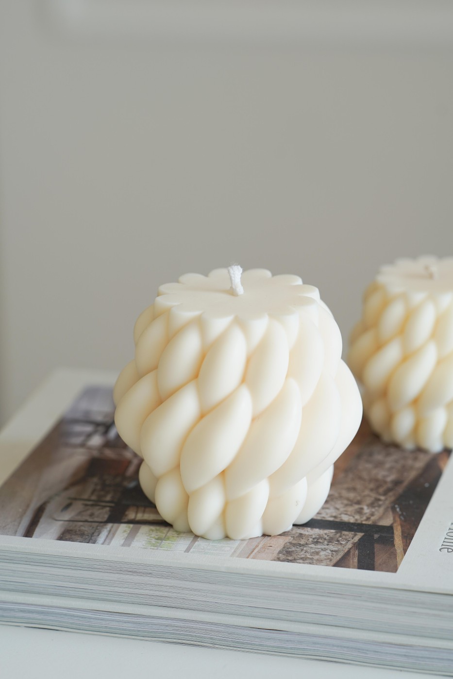 Vlnka | Soy Wax Candle – fotografie 5