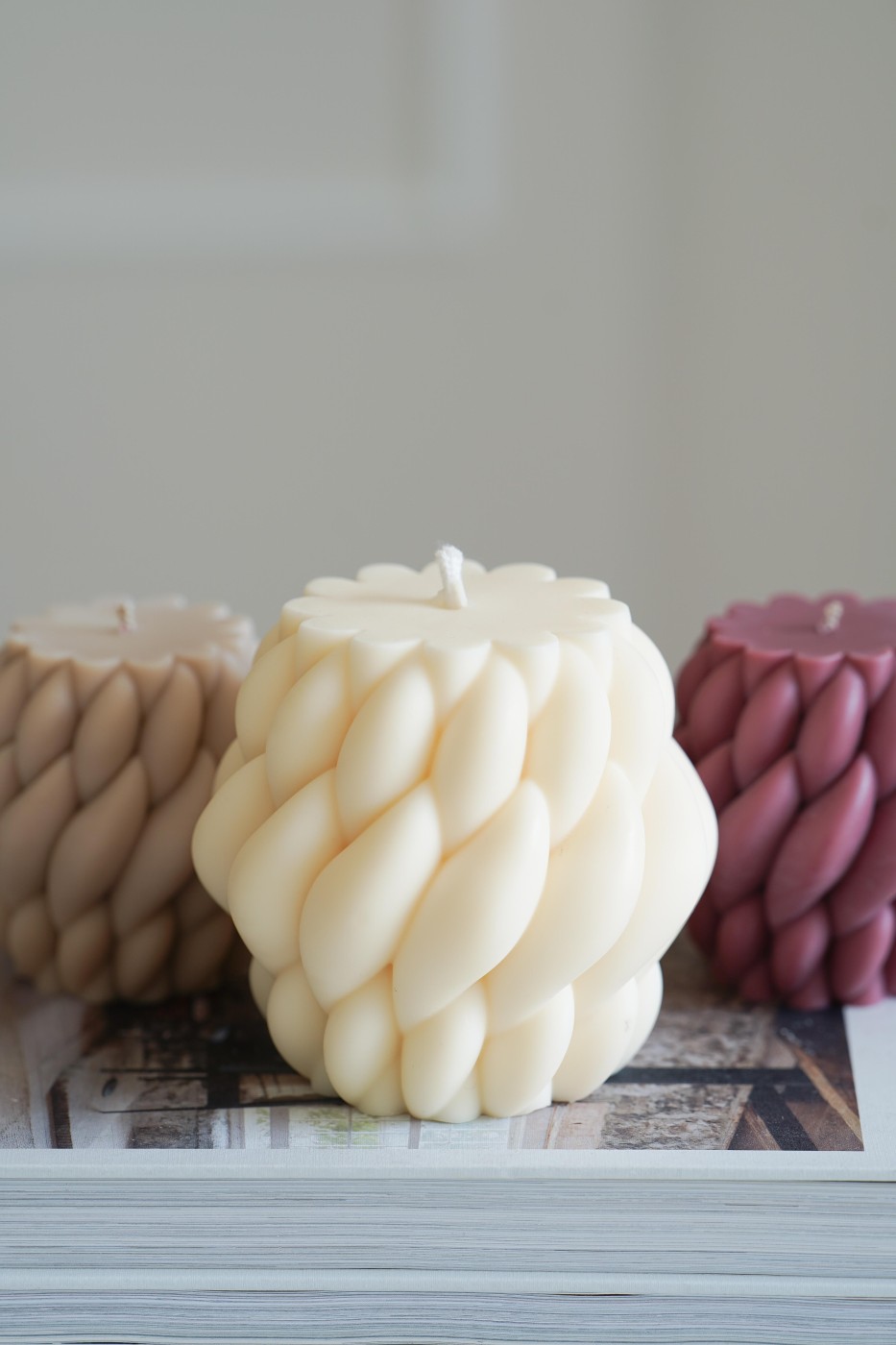 Vlnka | Soy Wax Candle – fotografie 2