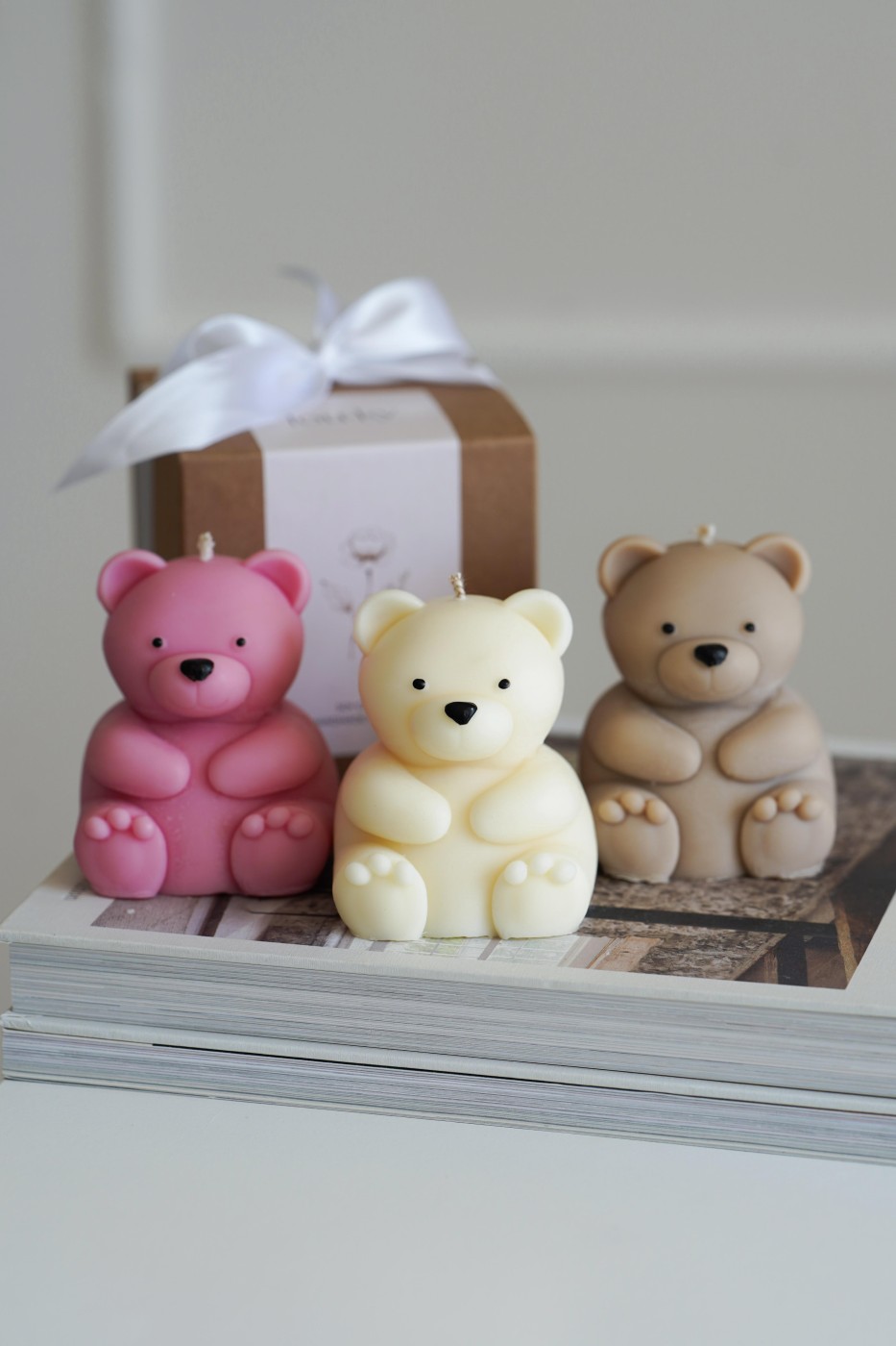 Teddy Bear Brumlík | Cute decorative candle
