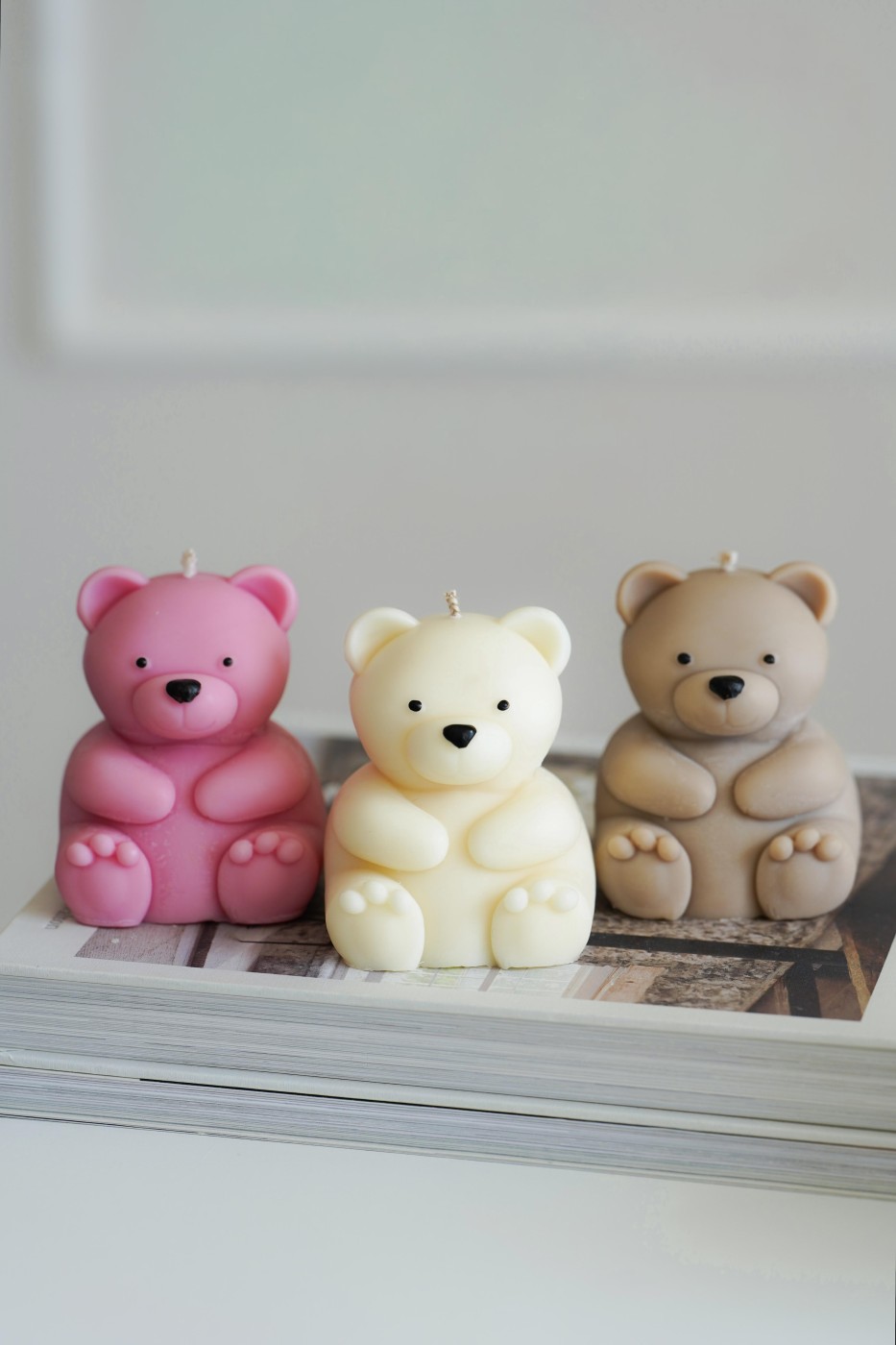 Teddy Bear Brumlík | Cute decorative candle