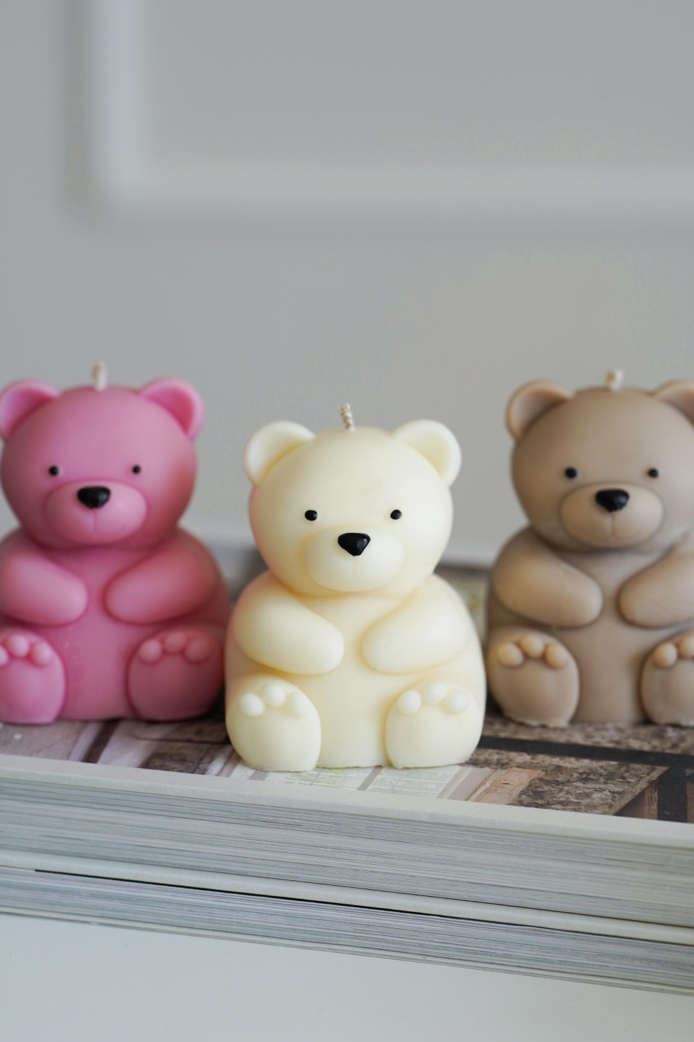 Teddy Bear Brumlík | Cute decorative candle