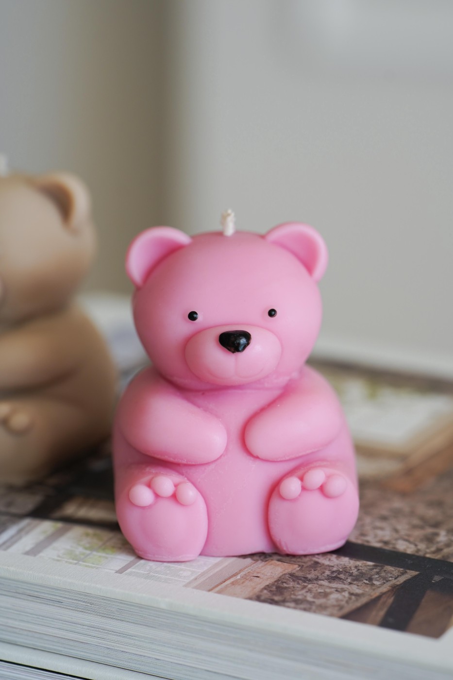 Teddy Bear Brumlík | Cute decorative candle