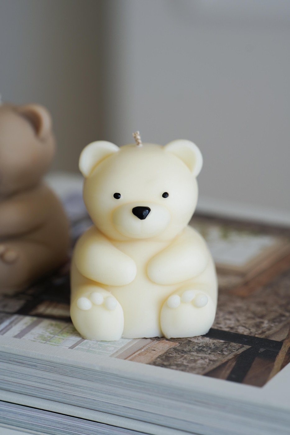 Teddy Bear Brumlík | Cute decorative candle