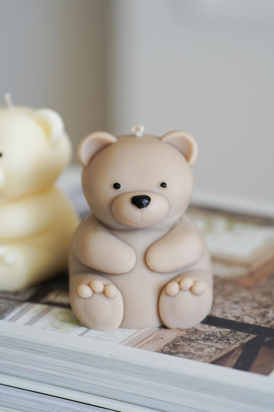 Teddy Bear Brumlík | Cute decorative candle