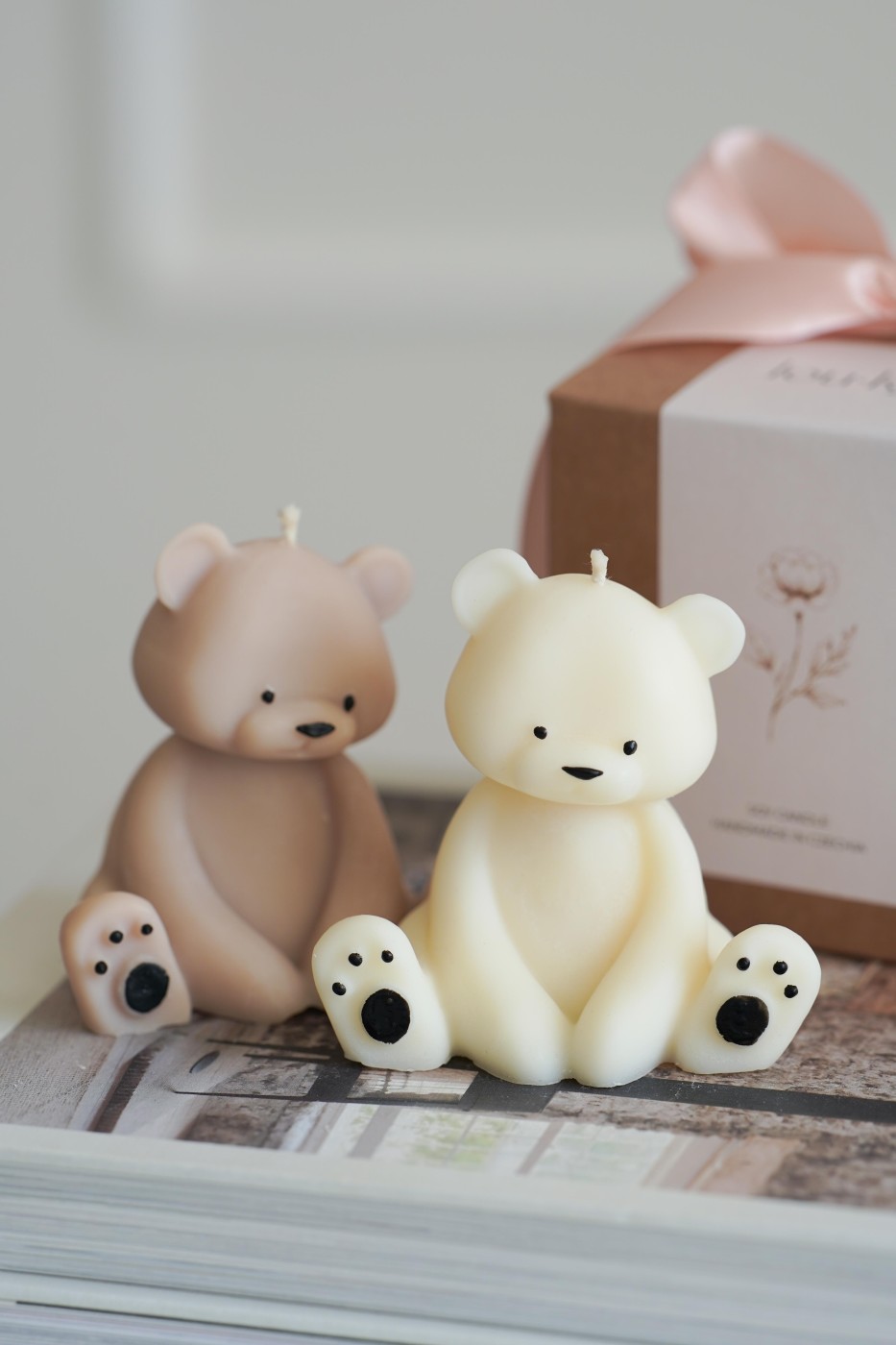 Cute teddy bear | Decorative candle