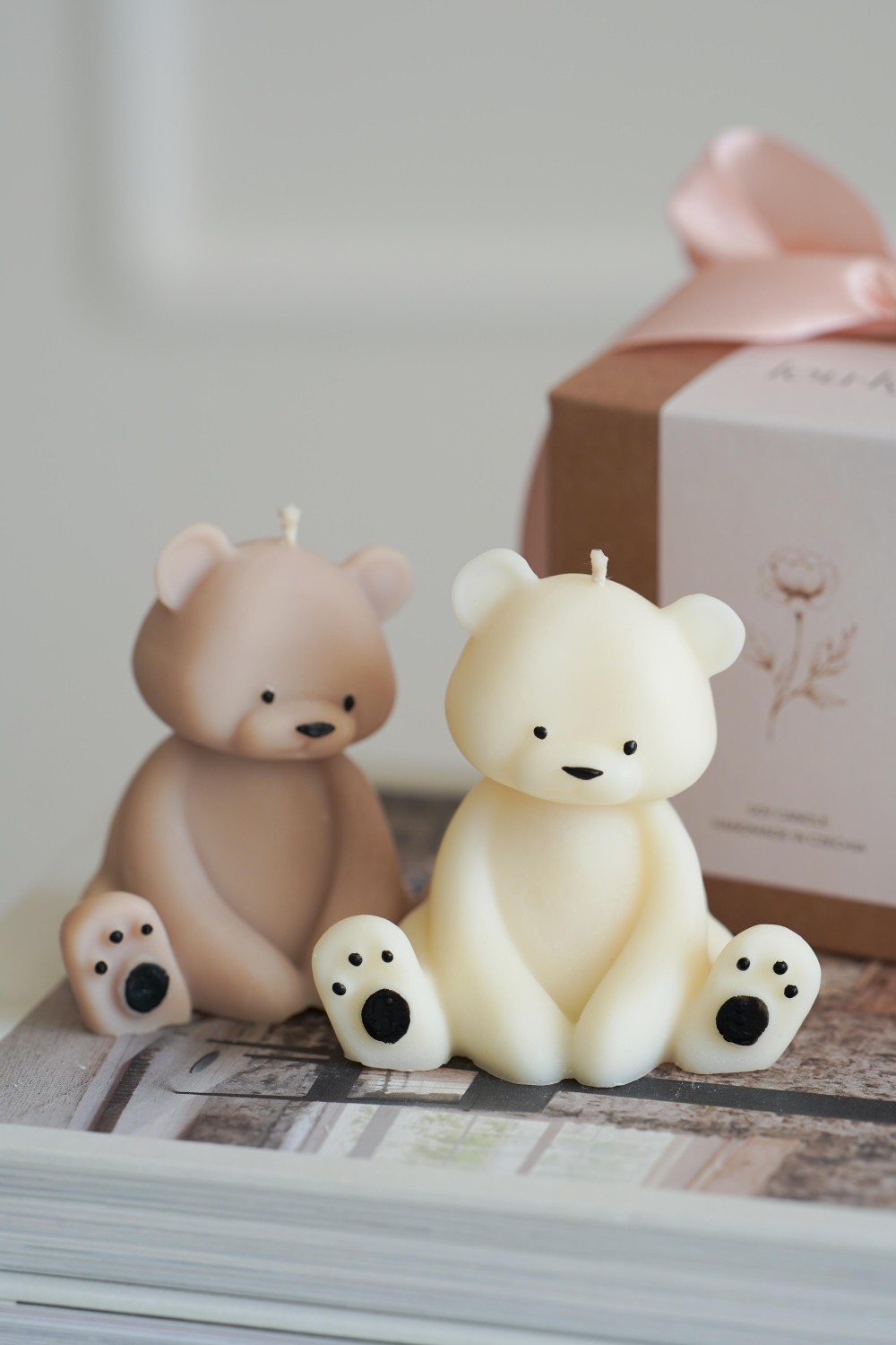 Cute teddy bear | Decorative candle