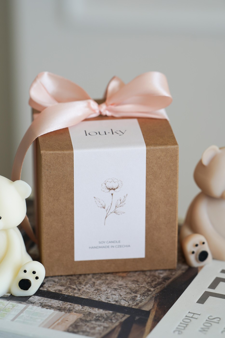 Cute teddy bear | Decorative candle